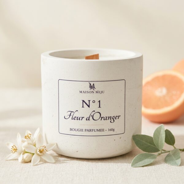 Bougie - N°1 Fleur d'Oranger
