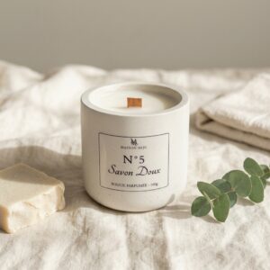 Bougie - N°5 Savon Doux